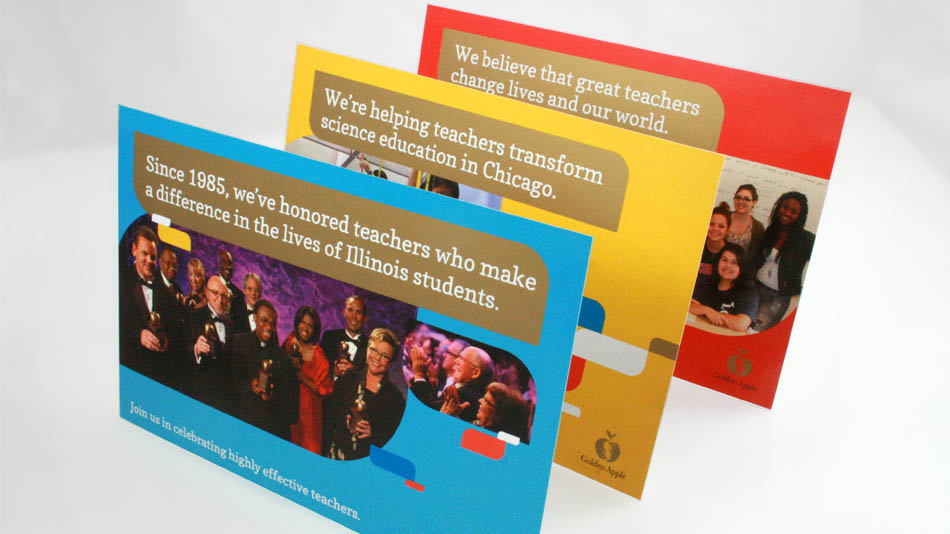 Golden Apple Foundation direct mail | Hexanine