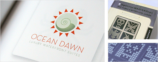 LogoLoune work includes Ocean Dawn Logo by Hexanine