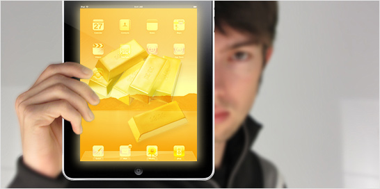 iPad turns sh** to gold