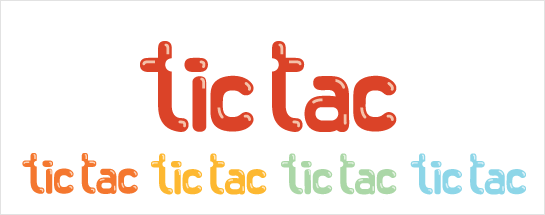 Tic Tac logo redesign